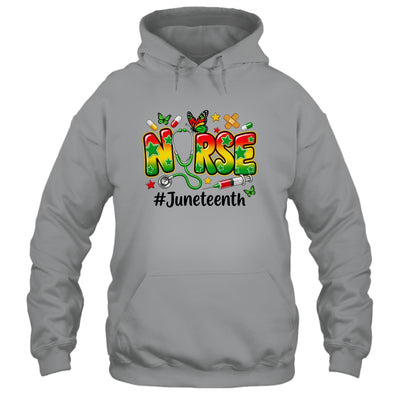 Juneteenth Nurse Life Black Nurse Women Black History Month Shirt & Tank Top | teecentury