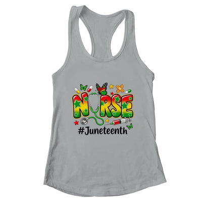 Juneteenth Nurse Life Black Nurse Women Black History Month Shirt & Tank Top | teecentury