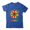 Juneteenth Sunflower Black African American Women Men Girls Shirt & Tank Top | teecentury