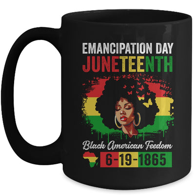Juneteenth Women Black African Black American Feedom 1865 Mug | teecentury