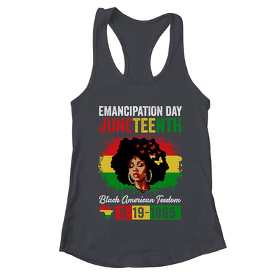 Juneteenth Women Black African Black American Feedom 1865 Shirt & Tank Top | teecentury