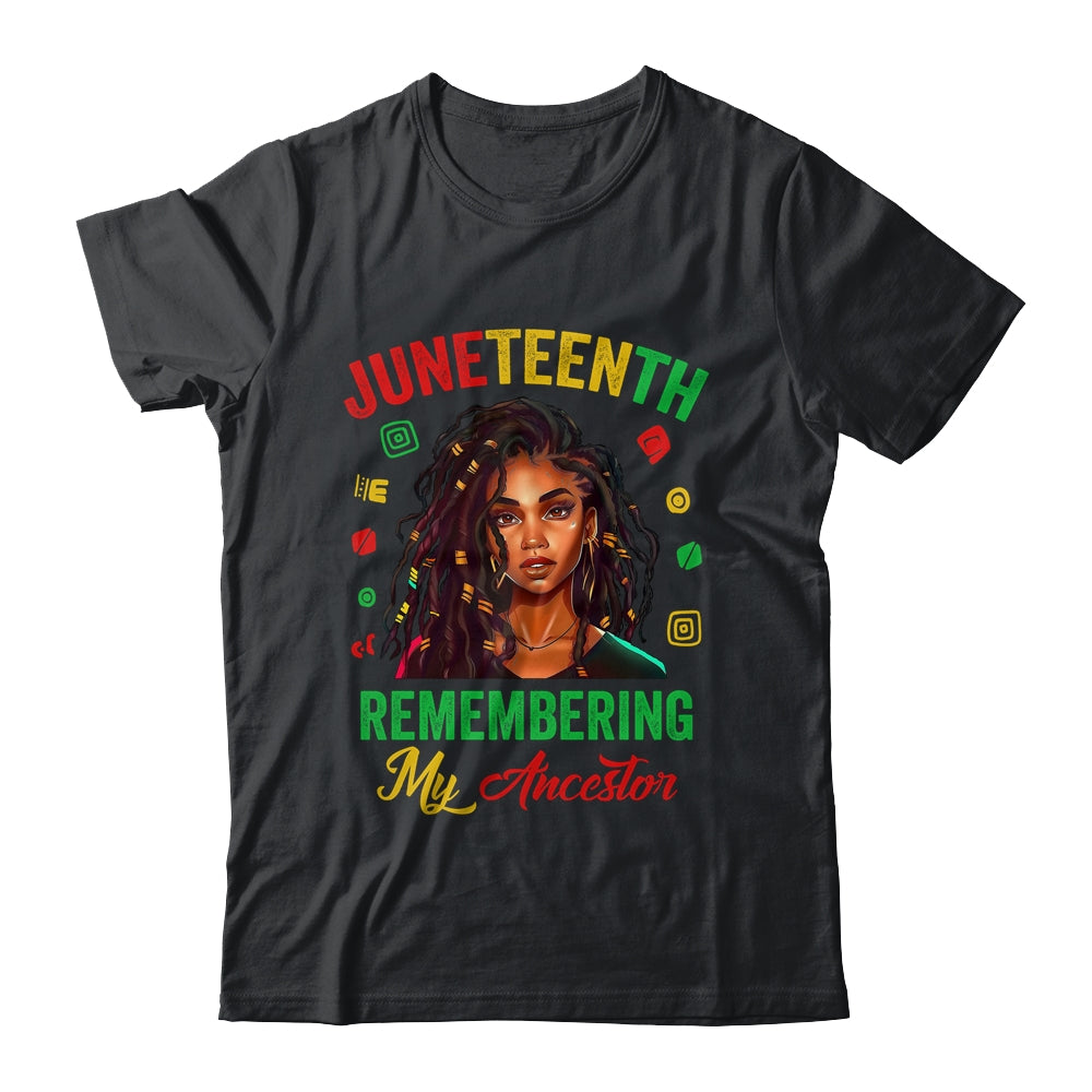 Juneteenth Women Remembering My Ancestor Freedom African Shirt & Tank Top | teecentury