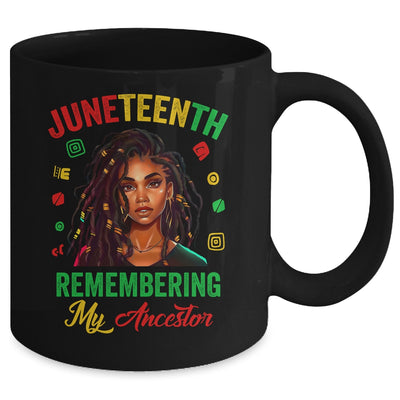 Juneteenth Women Remembering My Ancestor Freedom African Mug | teecentury