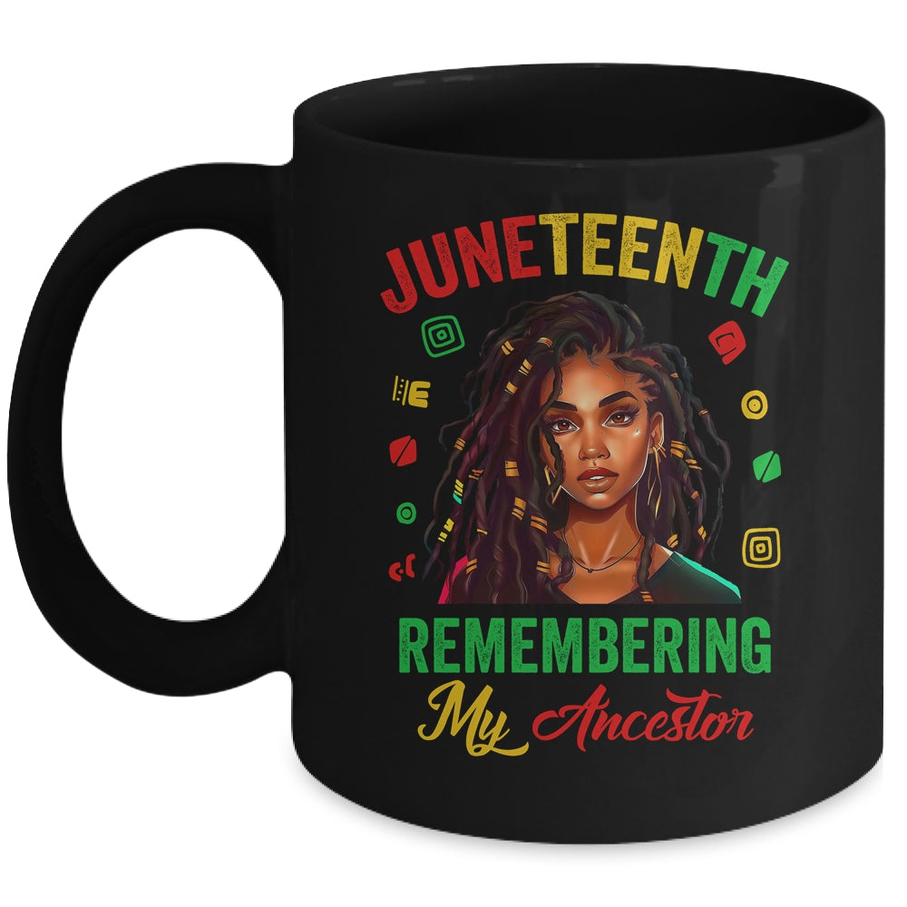 Juneteenth Women Remembering My Ancestor Freedom African Mug | teecentury