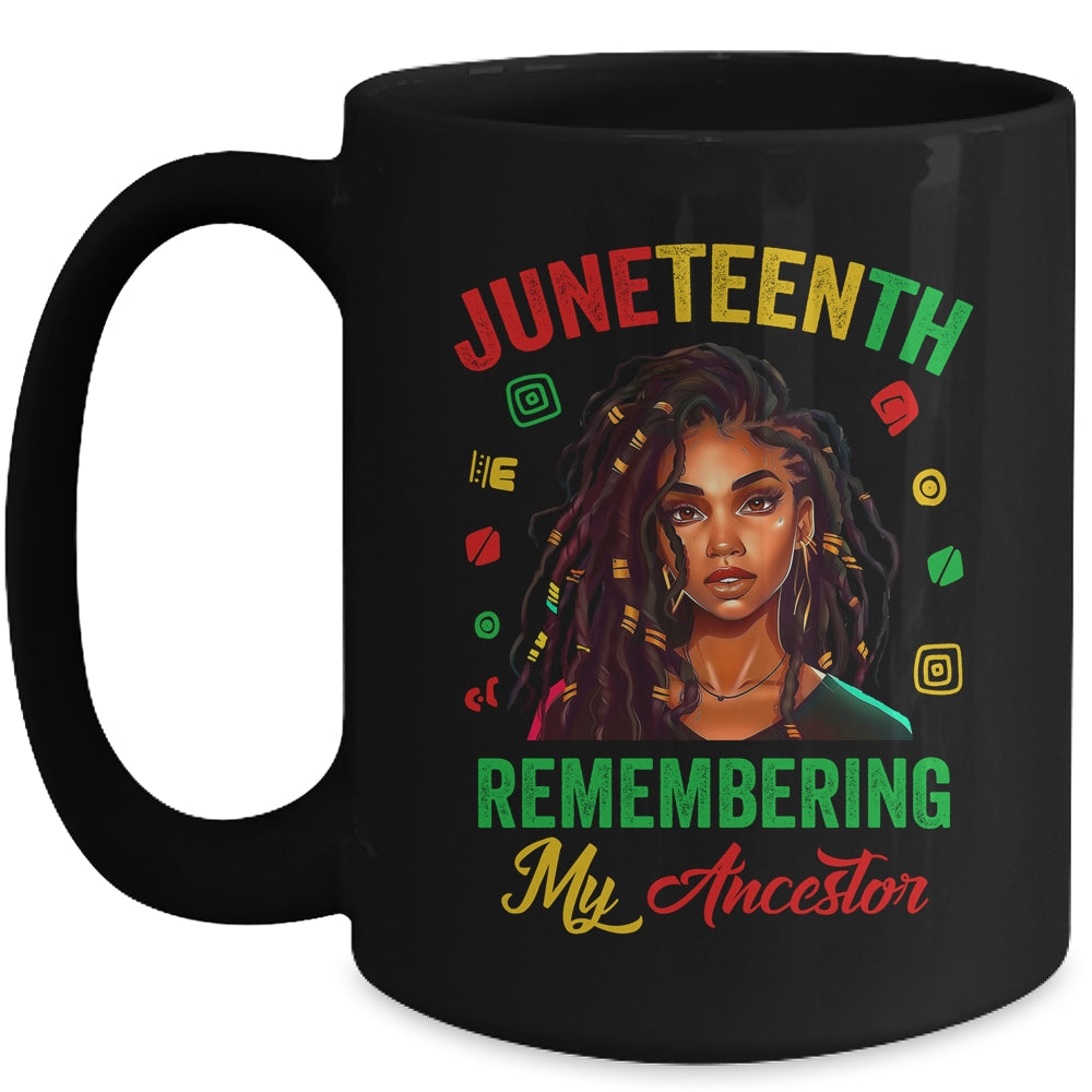 Juneteenth Women Remembering My Ancestor Freedom African Mug | teecentury