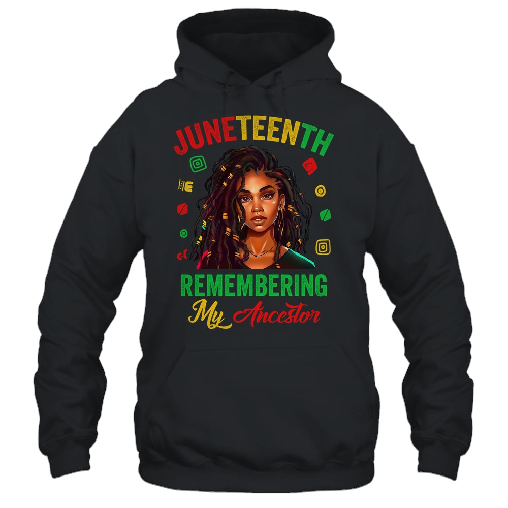 Juneteenth Women Remembering My Ancestor Freedom African Shirt & Tank Top | teecentury
