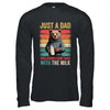Just A Dad Who Always Came Back With The Milk Fathers Day Bear Shirt & Hoodie | teecentury