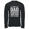 Just A Dad Who Always Came Back With The Milk Fathers Day Shirt & Hoodie | teecentury