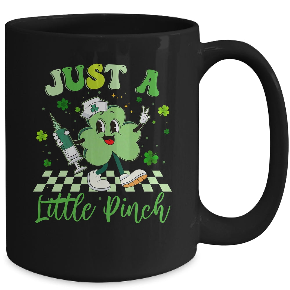 Just A Little Pinch Nurse St Patrick's Day Funny Nursing Mug | teecentury