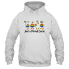 Just A Proud Goose LGBT LGBTQ Pride Rainbow Funny Goose Shirt & Tank Top | teecentury