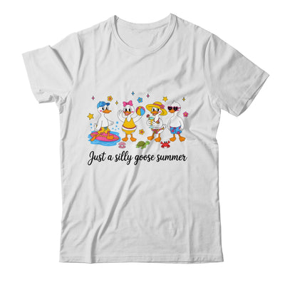 Just A Silly Goose Summer Girls Beach Vibes Cute Funny Goose Shirt & Tank Top | teecentury
