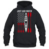 Just Add Water Funny Kayak Kayaking Kayaker American Flag Shirt & Tank Top | teecentury