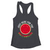 Just Here For The Watermelon Funny Summer Watermelon Shirt & Tank Top | teecentury