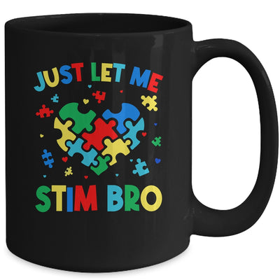 Just Let Me Stim Bro Funny Autism Awareness Autism Boys Kids Mug | teecentury