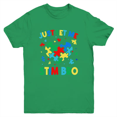 Just Let Me Stim Bro Funny Autism Awareness Autism Boys Kids Youth Shirt | teecentury