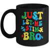 Just Let Me Stim Bro Funny Autism Awareness Month Kids Boys Mug | teecentury