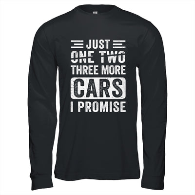 Just One More Car I Promise Mechanic Car Garage Retro Shirt & Hoodie | teecentury