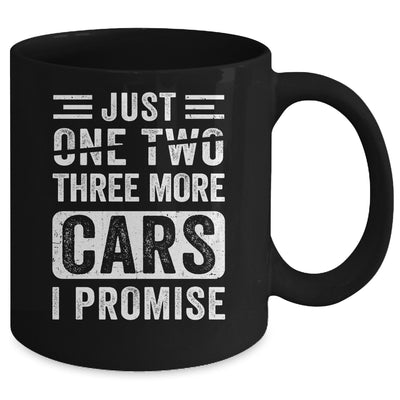Just One More Car I Promise Mechanic Car Garage Retro Mug | teecentury