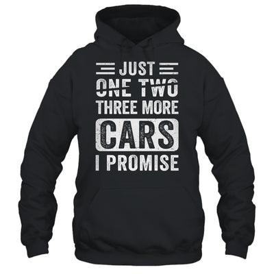 Just One More Car I Promise Mechanic Car Garage Retro Shirt & Hoodie | teecentury