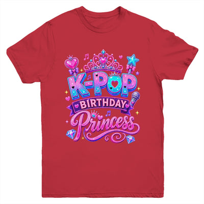 K-Pop Birthday Princess Music Lover Matching Girl Family Youth Shirt | teecentury