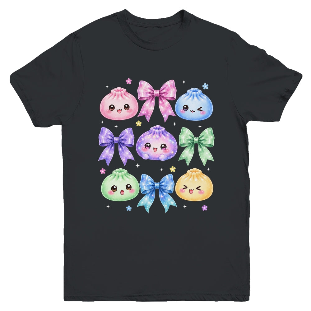 Kawaii Dumpling Cute Pastel Anime Coquette Lovers Kids Girl Youth Shirt | teecentury