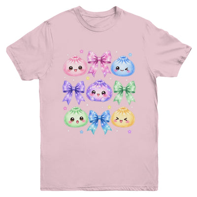 Kawaii Dumpling Cute Pastel Anime Coquette Lovers Kids Girl Youth Shirt | teecentury