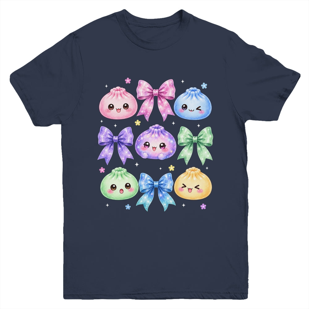 Kawaii Dumpling Cute Pastel Anime Coquette Lovers Kids Girl Youth Shirt | teecentury