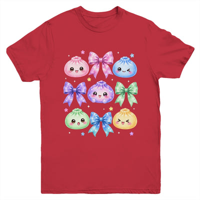 Kawaii Dumpling Cute Pastel Anime Coquette Lovers Kids Girl Youth Shirt | teecentury