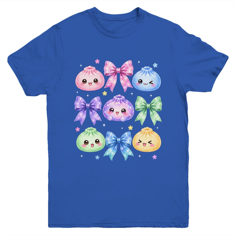 Kawaii Dumpling Cute Pastel Anime Coquette Lovers Kids Girl Youth Shirt | teecentury