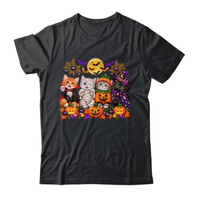 Kawaii Halloween Cat Lovers Cute Spooky Kittens Women Girls Shirt & Sweatshirt | teecentury