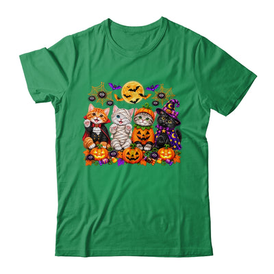 Kawaii Halloween Cat Lovers Cute Spooky Kittens Women Girls Shirt & Sweatshirt | teecentury