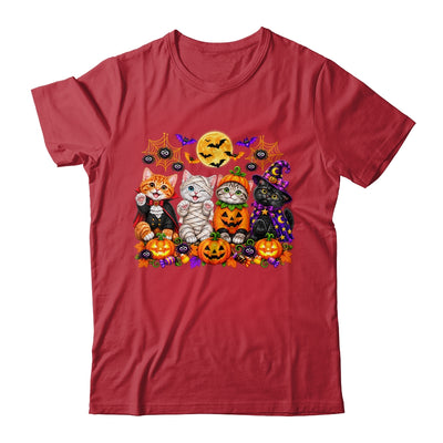 Kawaii Halloween Cat Lovers Cute Spooky Kittens Women Girls Shirt & Sweatshirt | teecentury