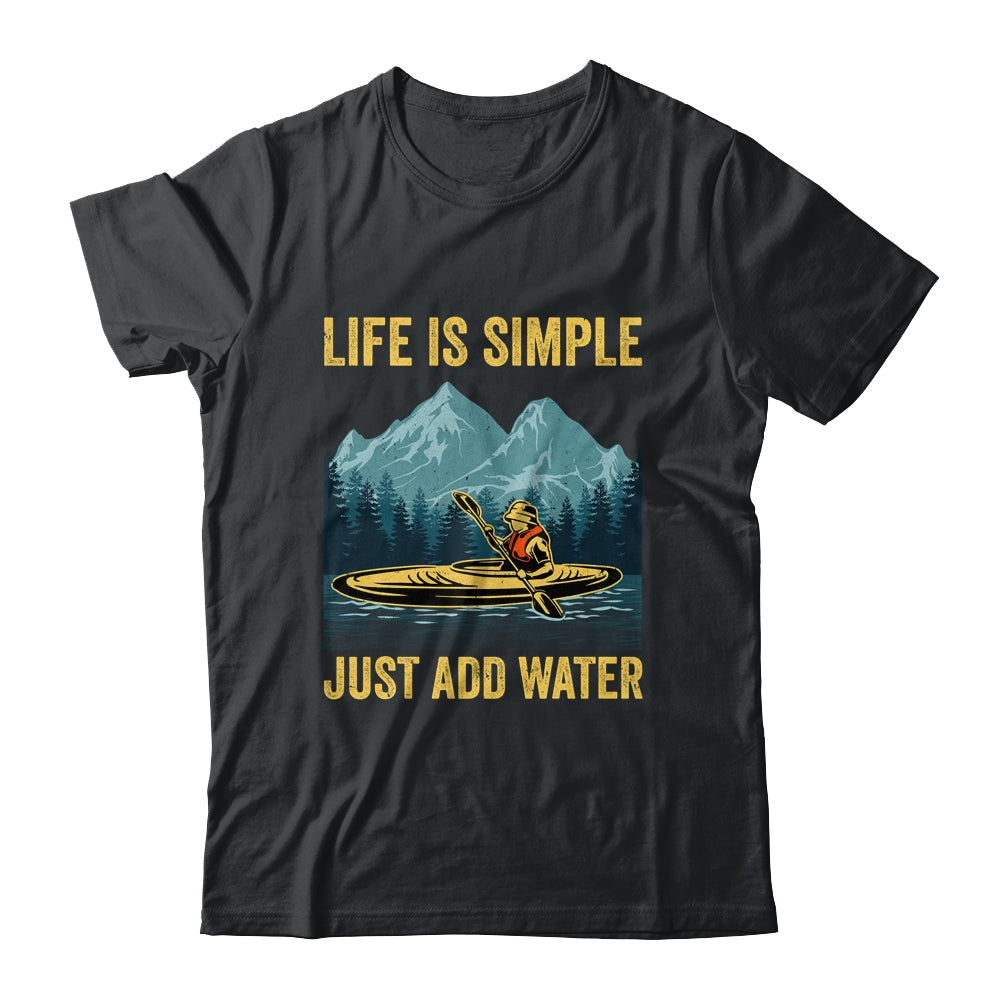Kayak Just Add Water Funny Kayaking Design For Men Women Shirt & Tank Top | teecentury