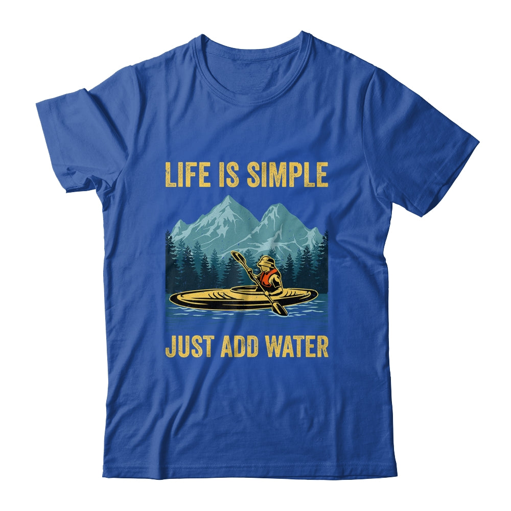 Kayak Just Add Water Funny Kayaking Design For Men Women Shirt Tank Top Teecentury