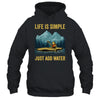 Kayak Just Add Water Funny Kayaking Design For Men Women Shirt & Tank Top | teecentury