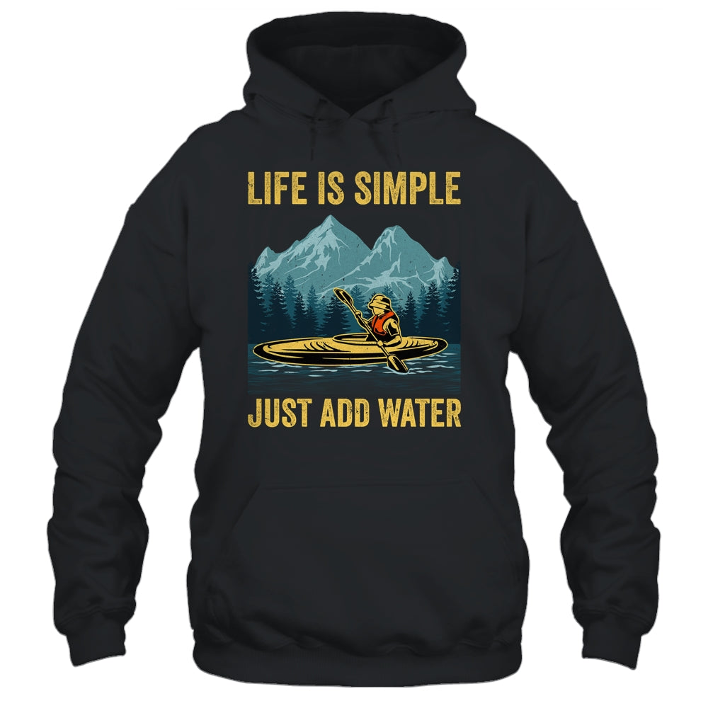 Kayak Just Add Water Funny Kayaking Design For Men Women Shirt & Tank Top | teecentury