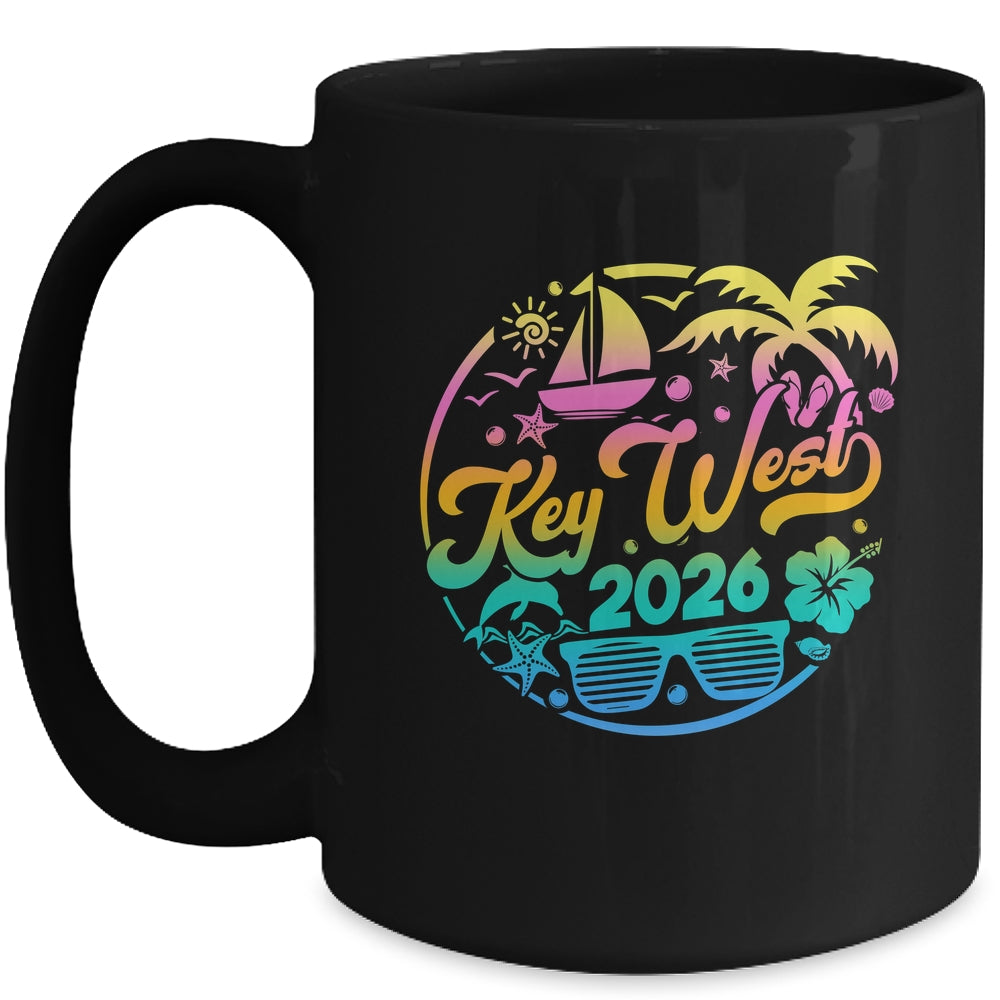 Key West 2026 Family Vacation Beach Matching Group Mug | teecentury