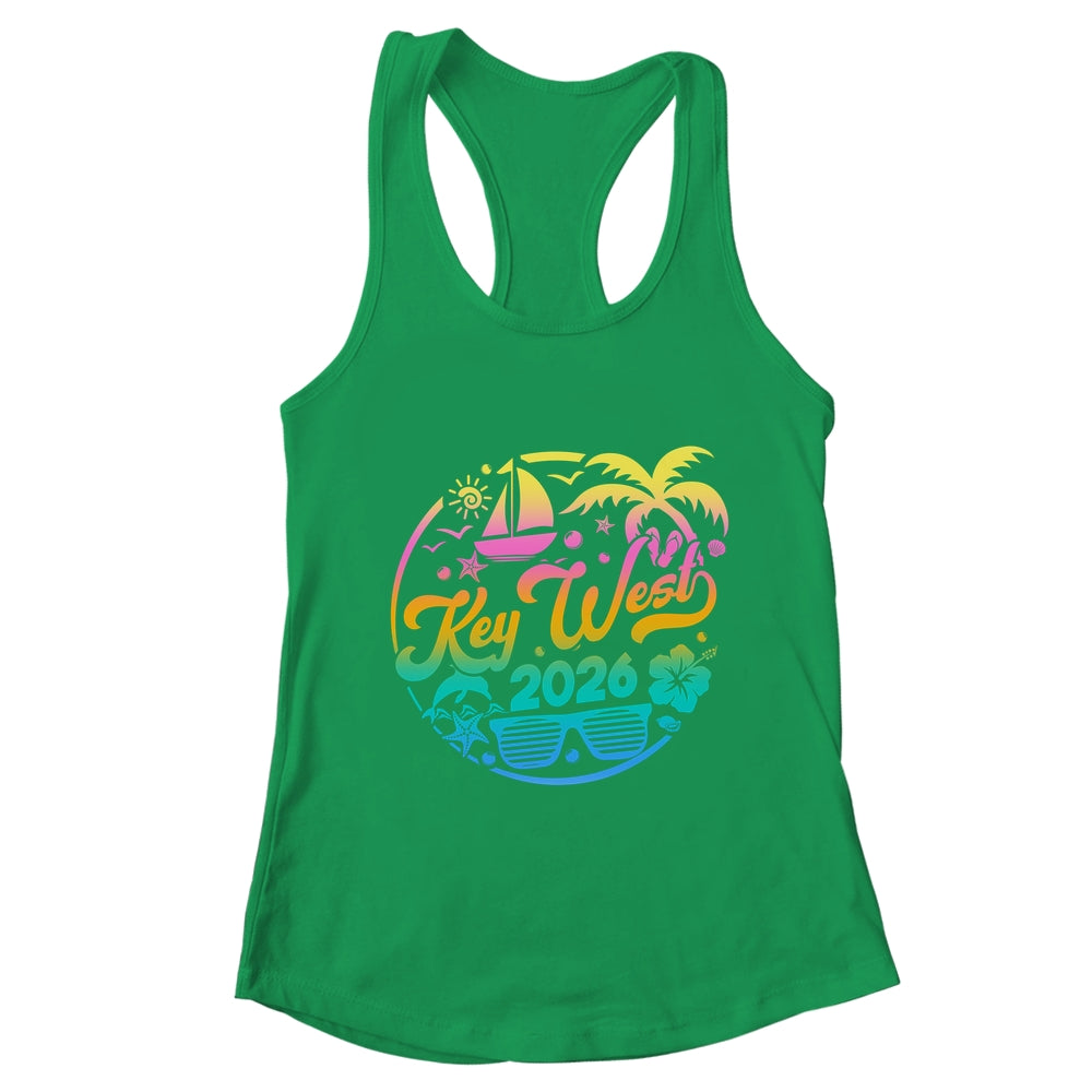 Key West 2026 Family Vacation Beach Matching Group Shirt & Tank Top | teecentury