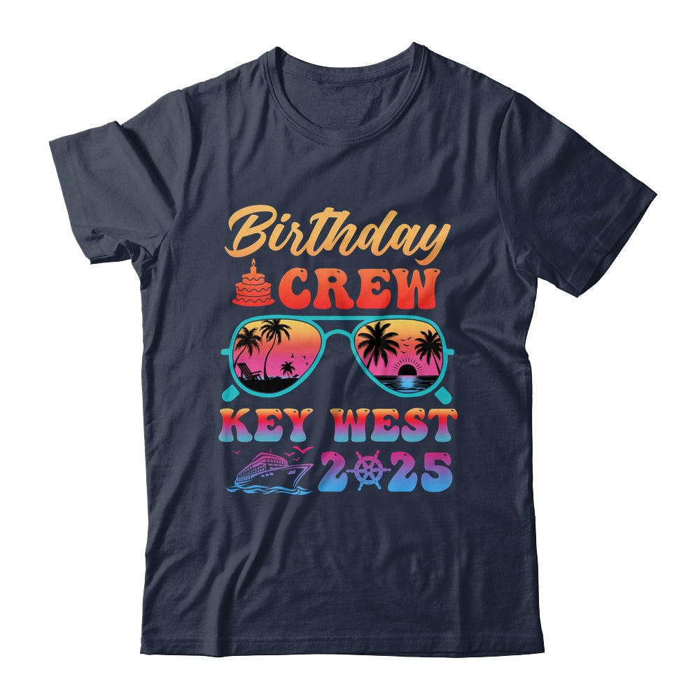 Key West Birthday Crew Vacation Cruise 2025 Summer Trip Group Shirt & Tank Top | teecentury
