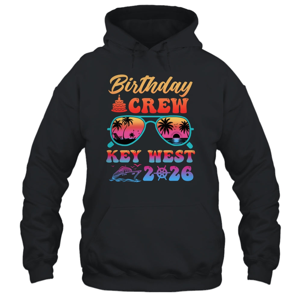 Key West Birthday Crew Vacation Cruise 2026 Summer Trip Group Shirt & Tank Top | teecentury