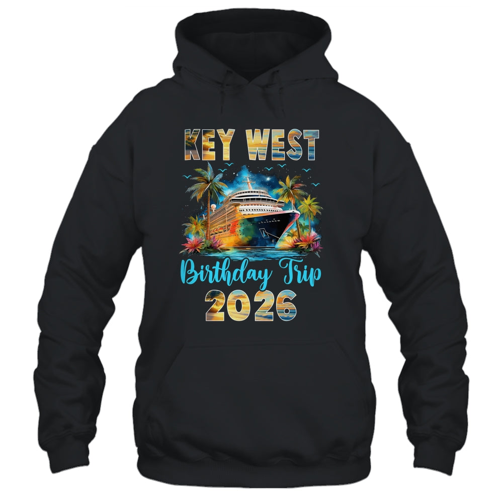 Key West Birthday Trip 2026 Family Birthday Cruise Vacation Shirt & Tank Top | teecentury