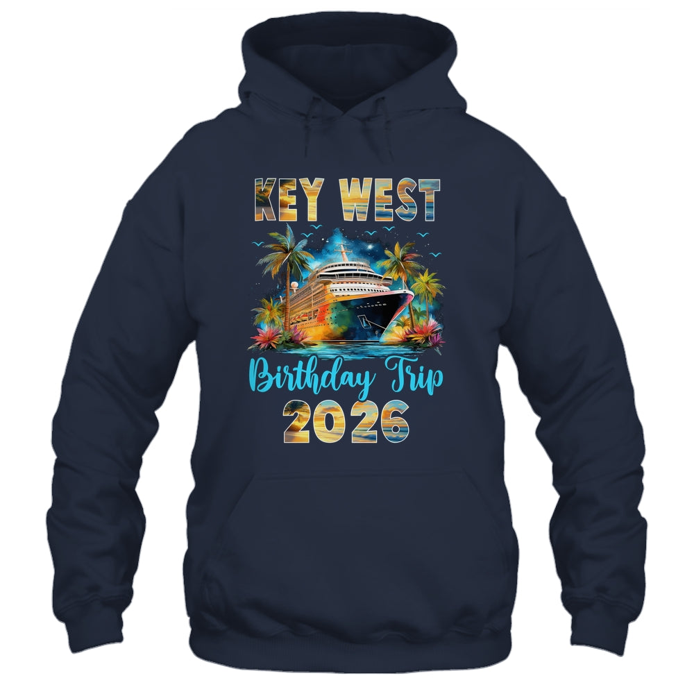 Key West Birthday Trip 2026 Family Birthday Cruise Vacation Shirt & Tank Top | teecentury