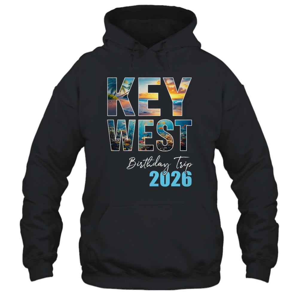 Key West Birthday Trip 2026 Vacation Party Crew Cruise Shirt & Tank Top | teecentury