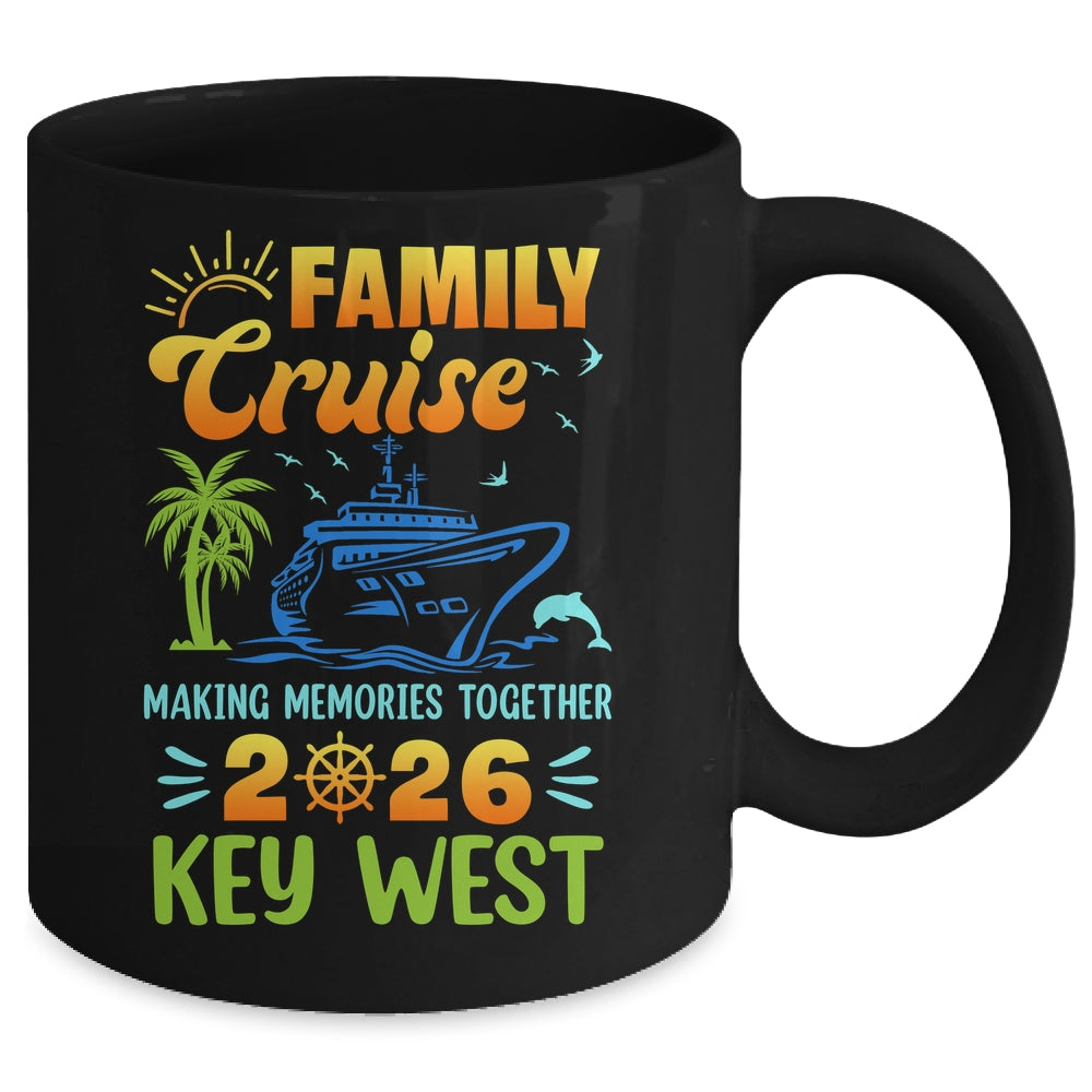 Key West Cruise 2026 Family Friends Group Vacation Matching Mug | teecentury