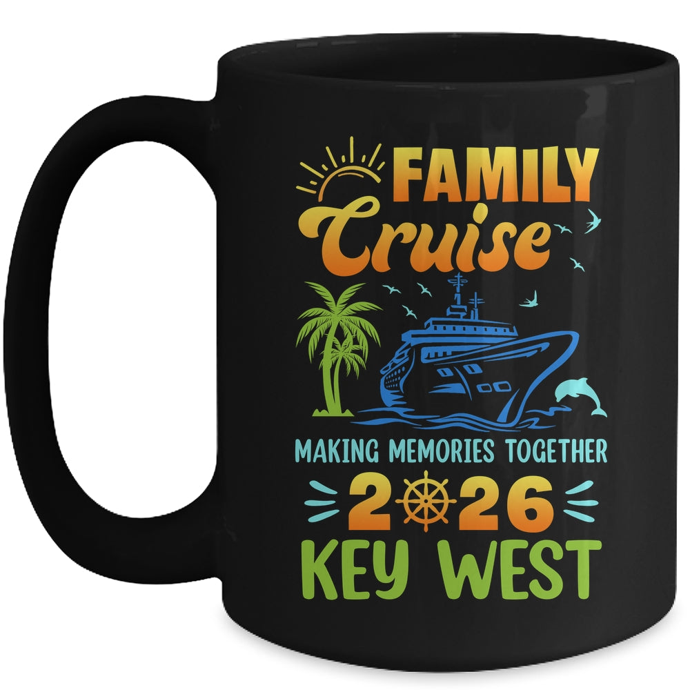 Key West Cruise 2026 Family Friends Group Vacation Matching Mug | teecentury