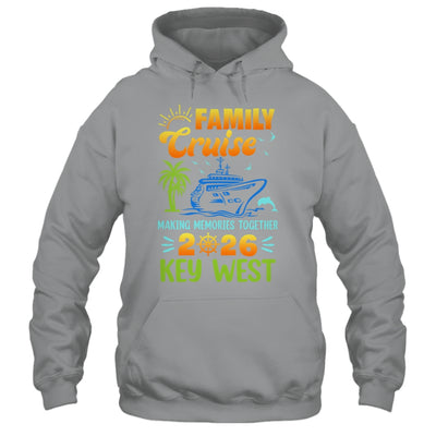Key West Cruise 2026 Family Friends Group Vacation Matching Shirt & Tank Top | teecentury