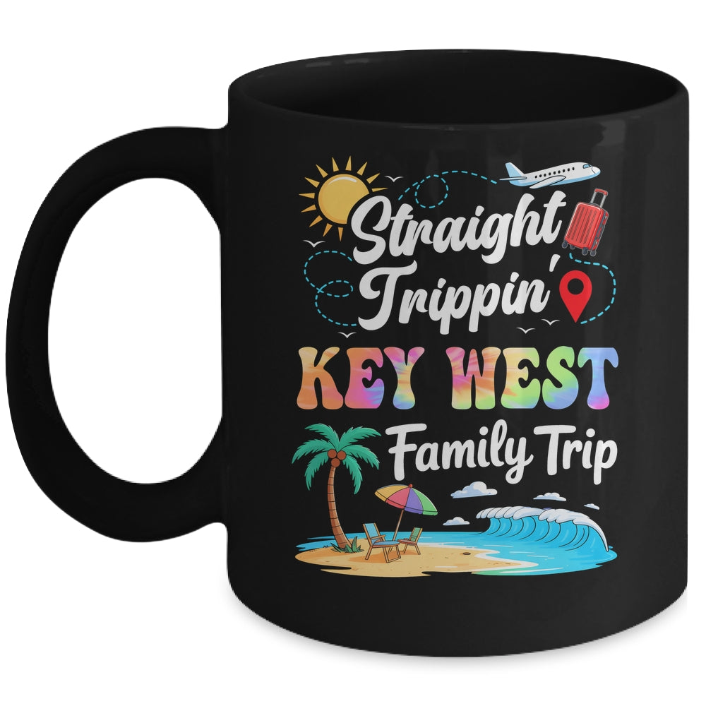 Key West Family Vacation 2025 Straight Trippin Trip Mug | teecentury