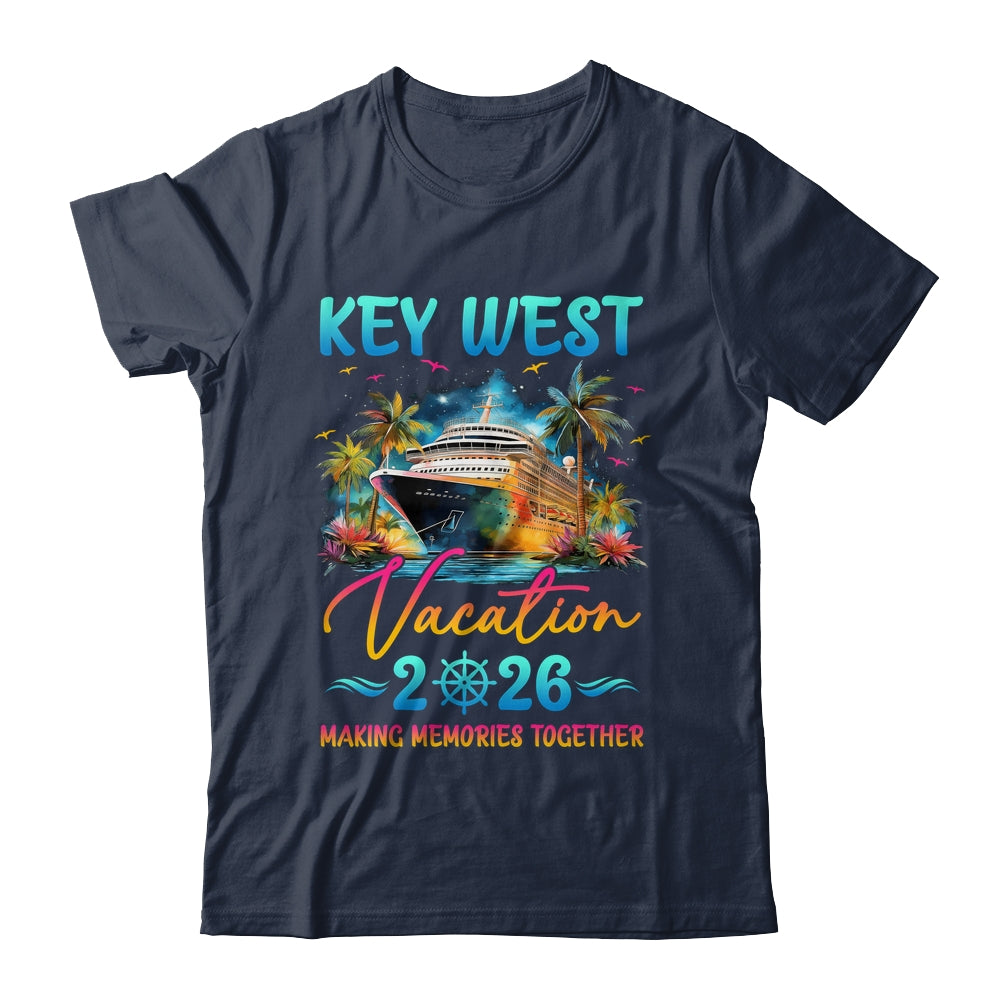Key West Family Vacation 2026 Matching Group Summer Shirt & Tank Top | teecentury