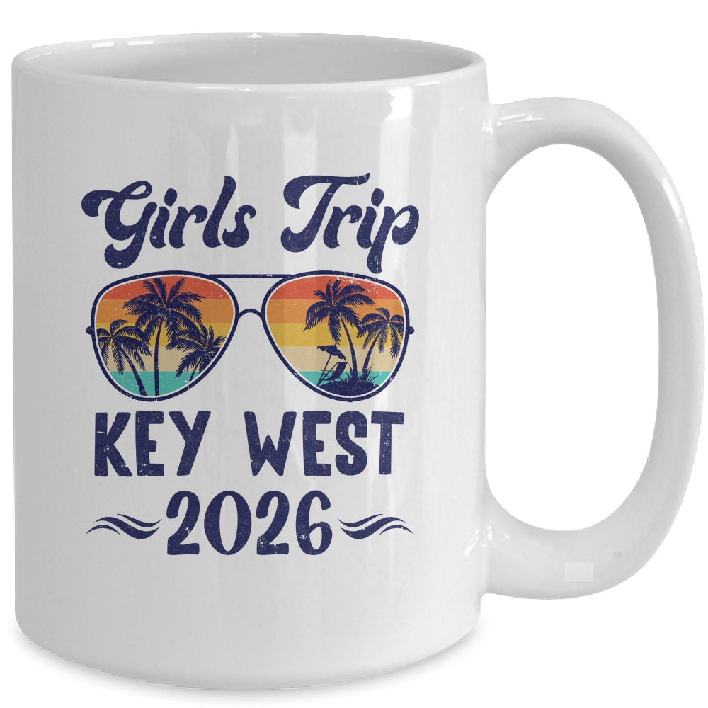 Key West Girls Trip Beach Vacation 2026 Matching Group Mug | teecentury