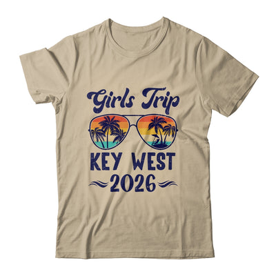 Key West Girls Trip Beach Vacation 2026 Matching Group Shirt & Tank Top | teecentury